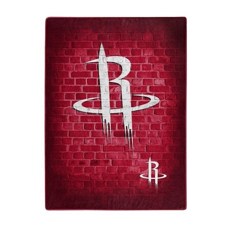 Northwest Northwest 9060413215 Houston Rockets Raschel Street Design Blanket - 60 x 80 in. 9060413215